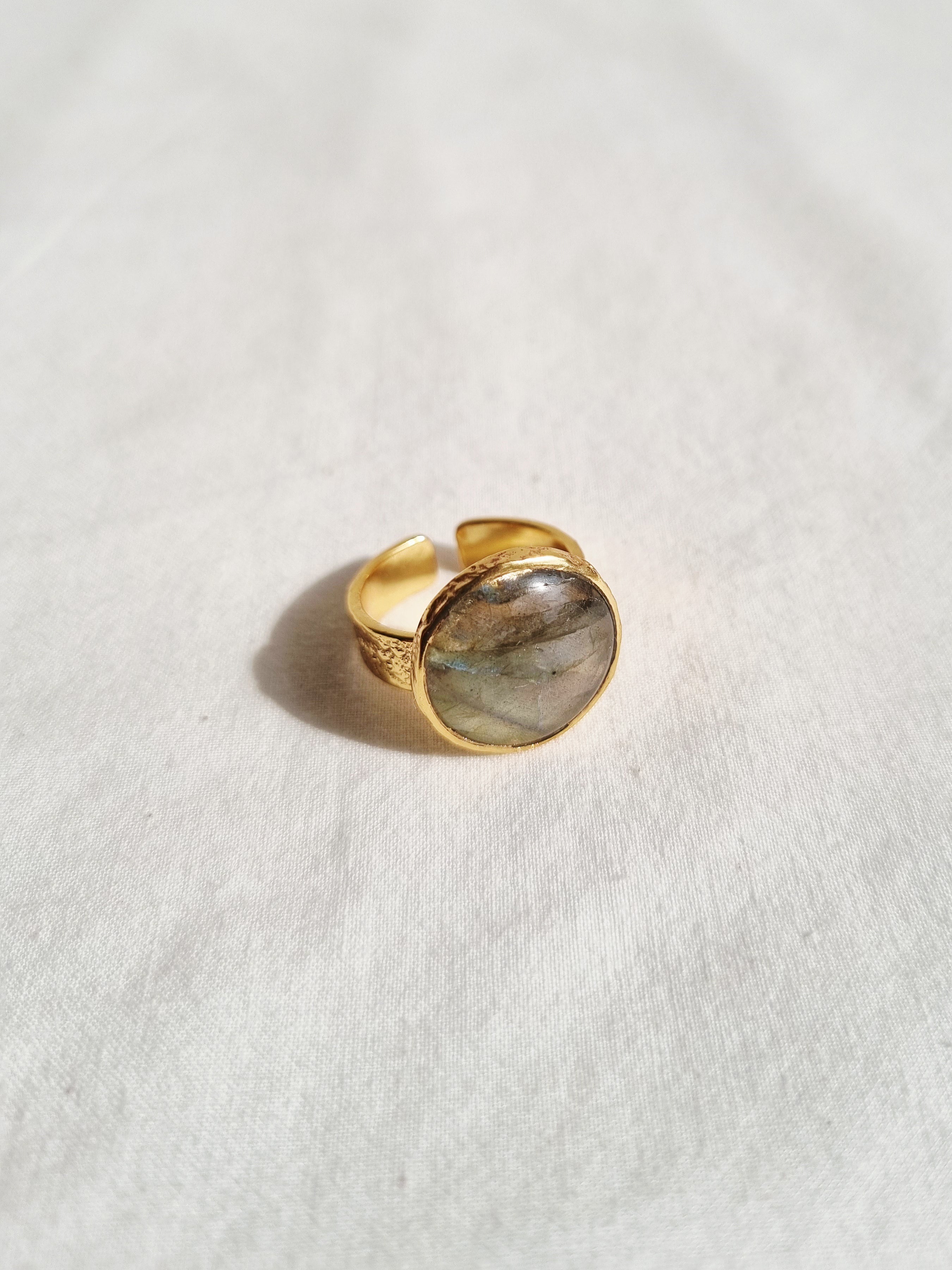 saani - Labradorite Saturn Ring