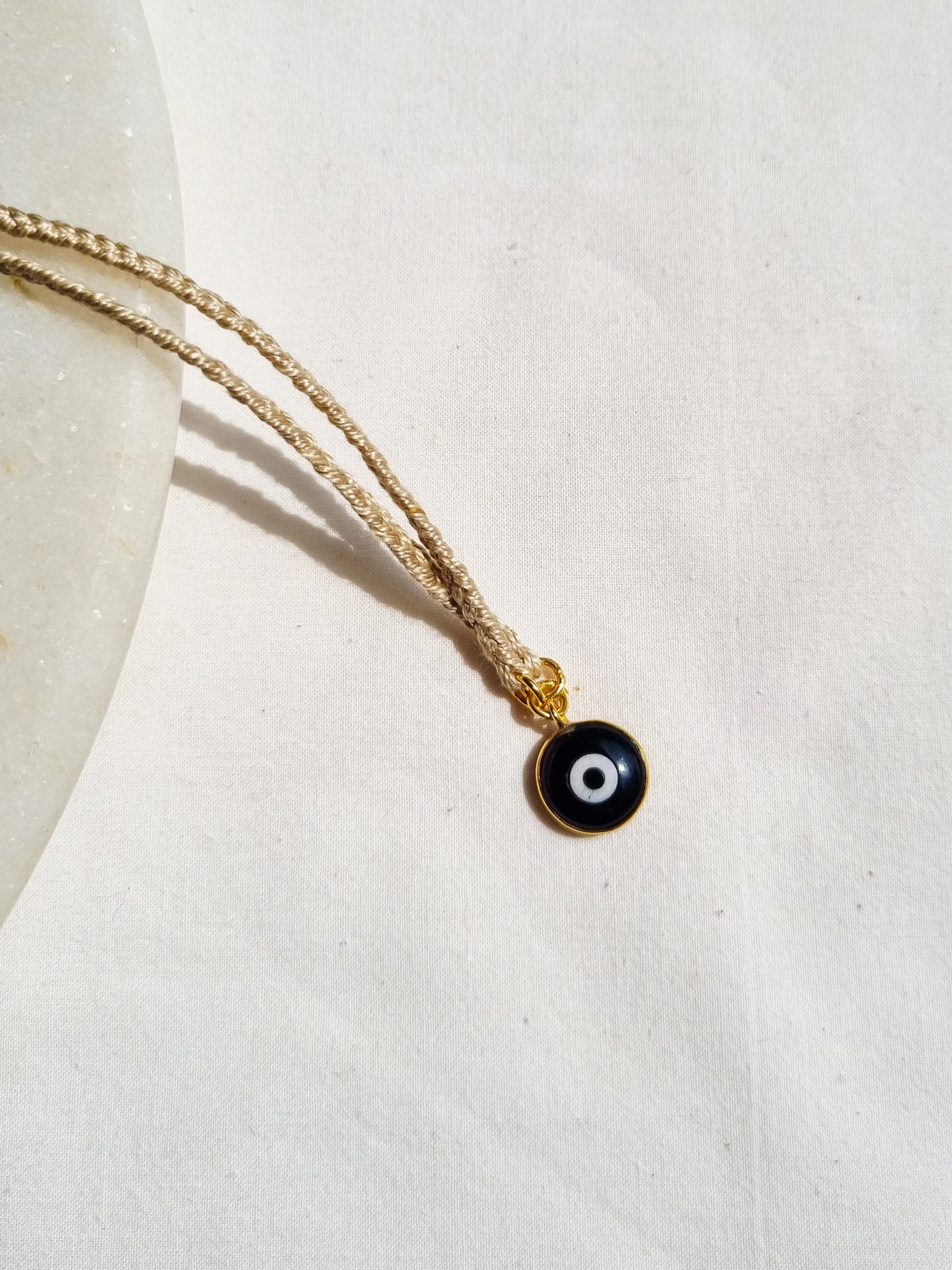 ayena - Black Onyx Evil Eye Charm Rakhi