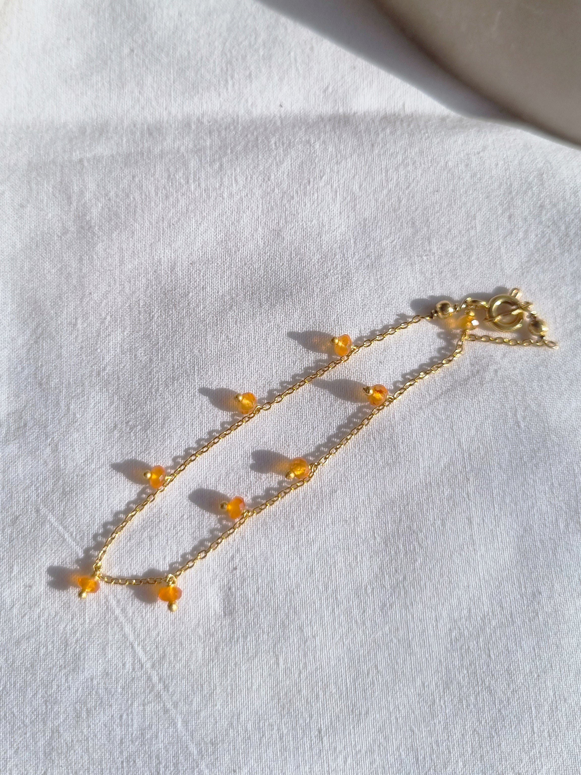 apiti - Carnelian Baati Drop Bracelet