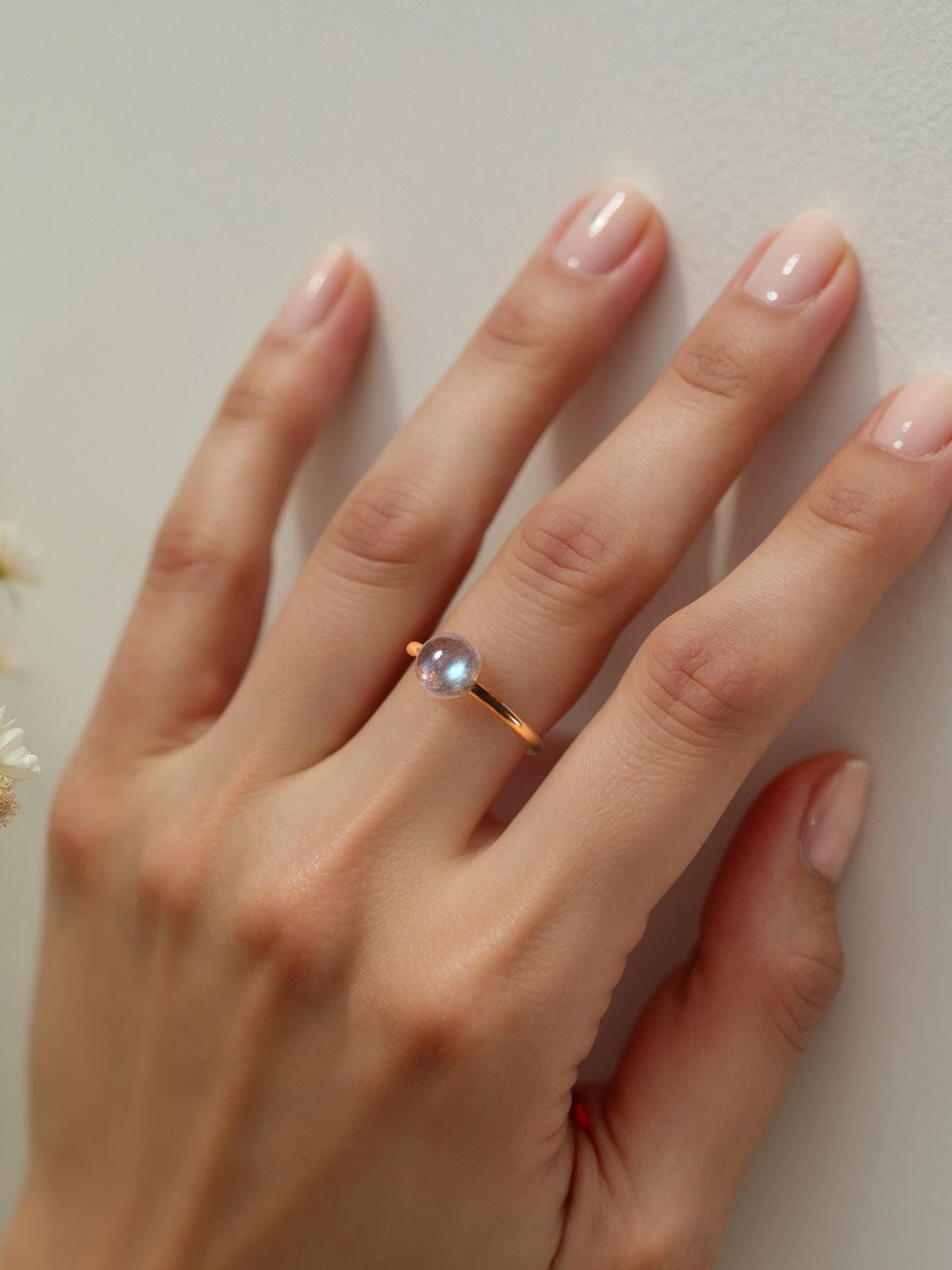 bhumi - Labradorite Mood Ring