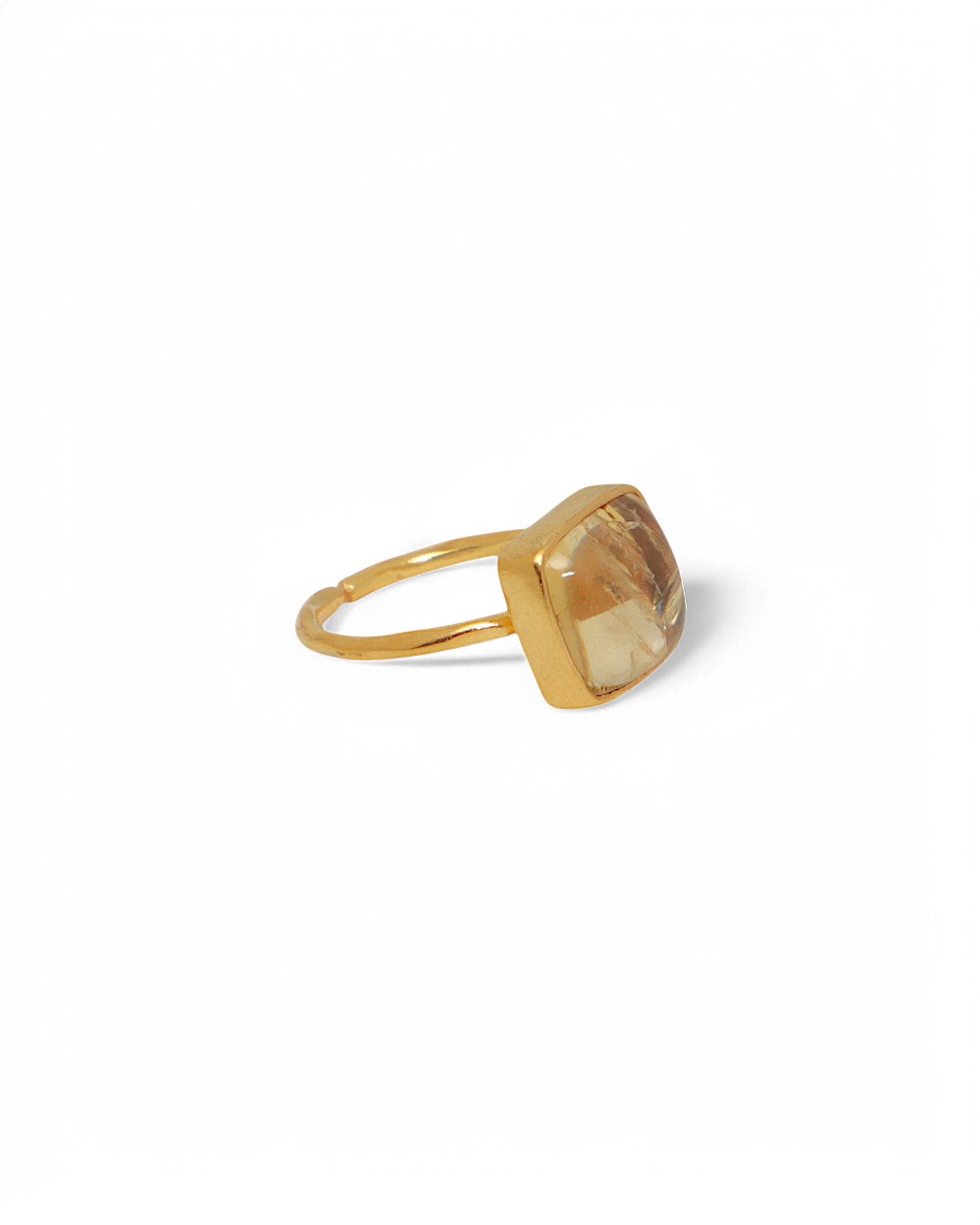 vasa - Citrine Helix Ring