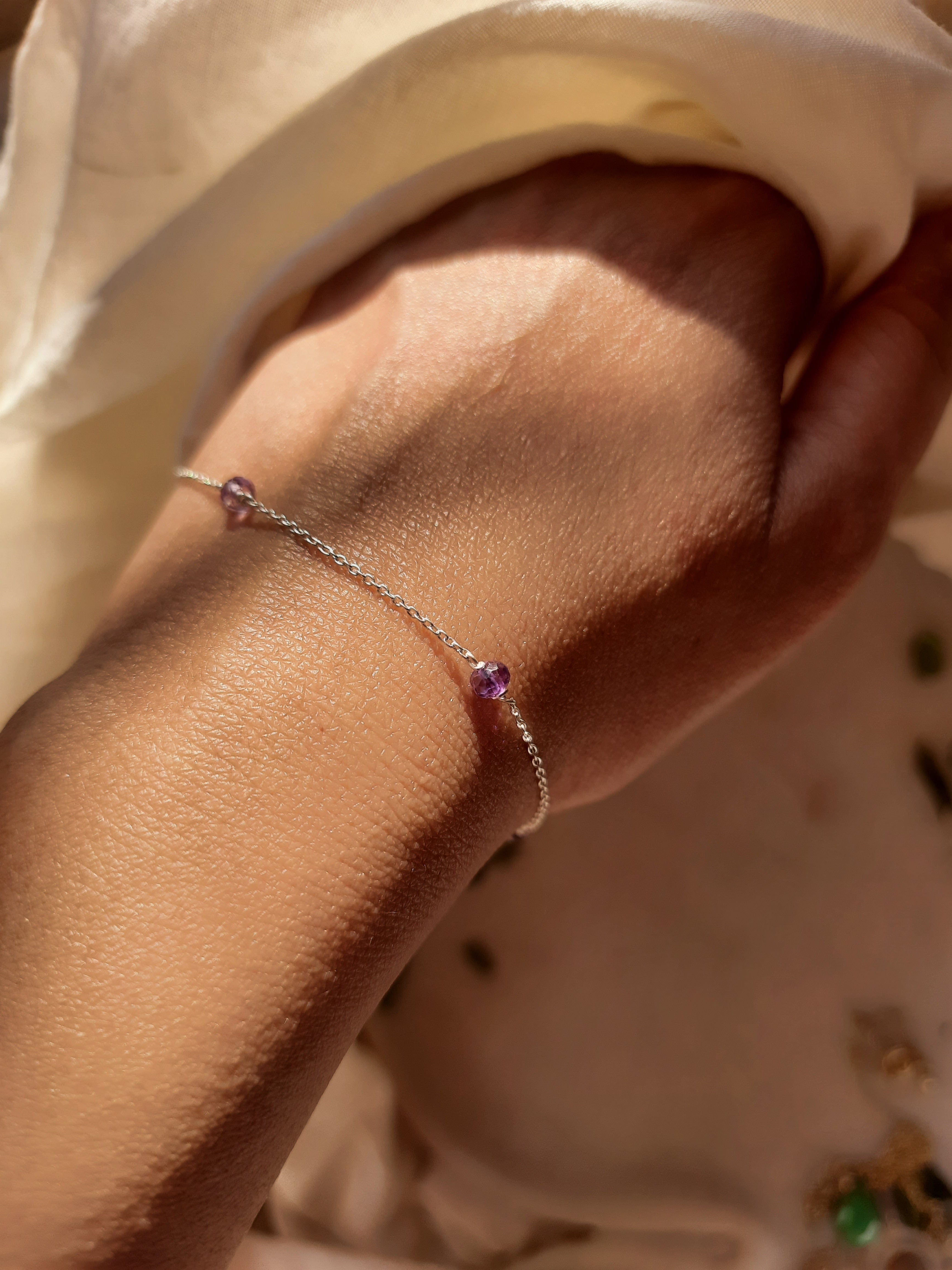 amal - Amethyst Baati Bracelet