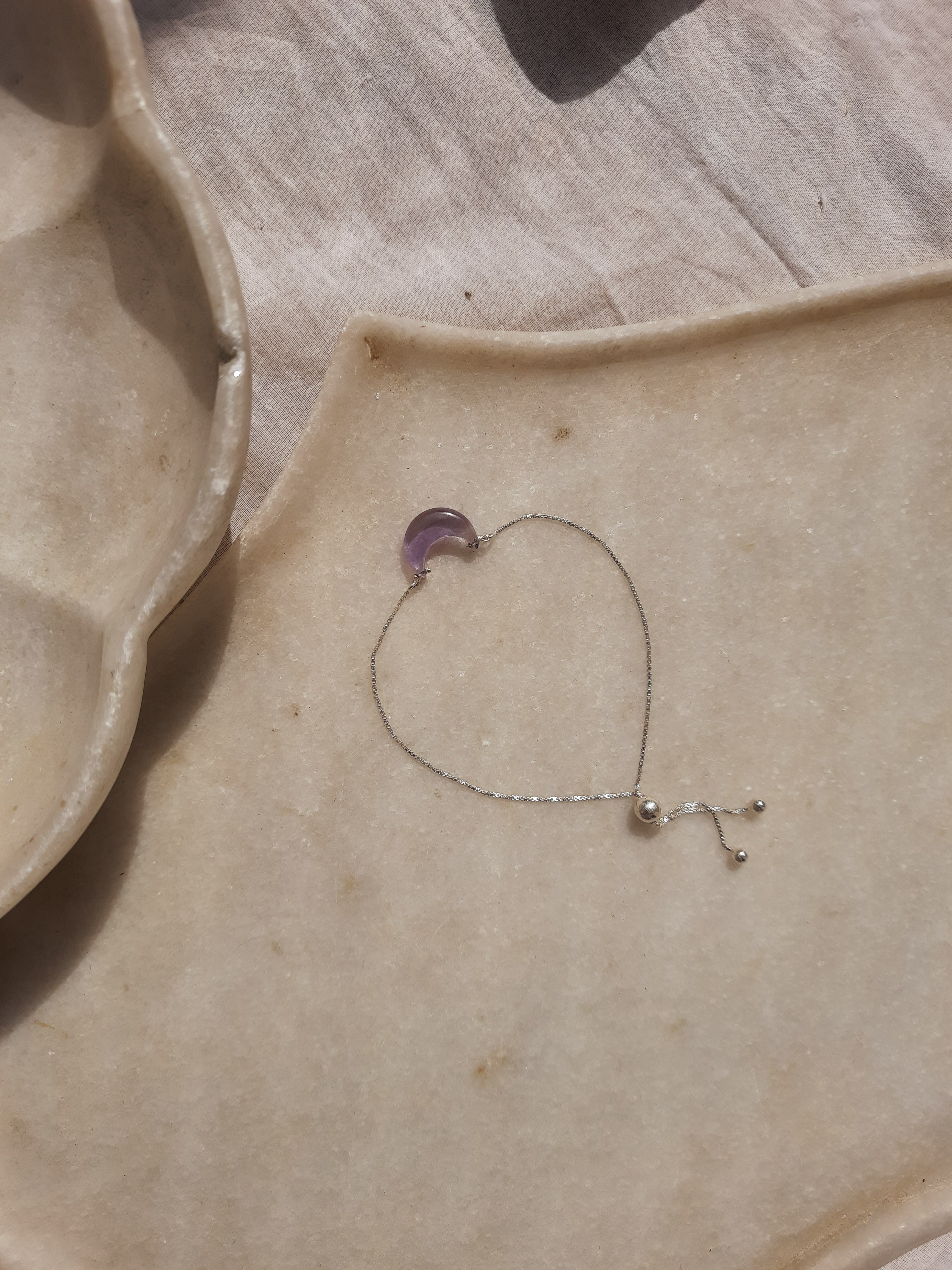 varaya - Amethyst Luna Bracelet