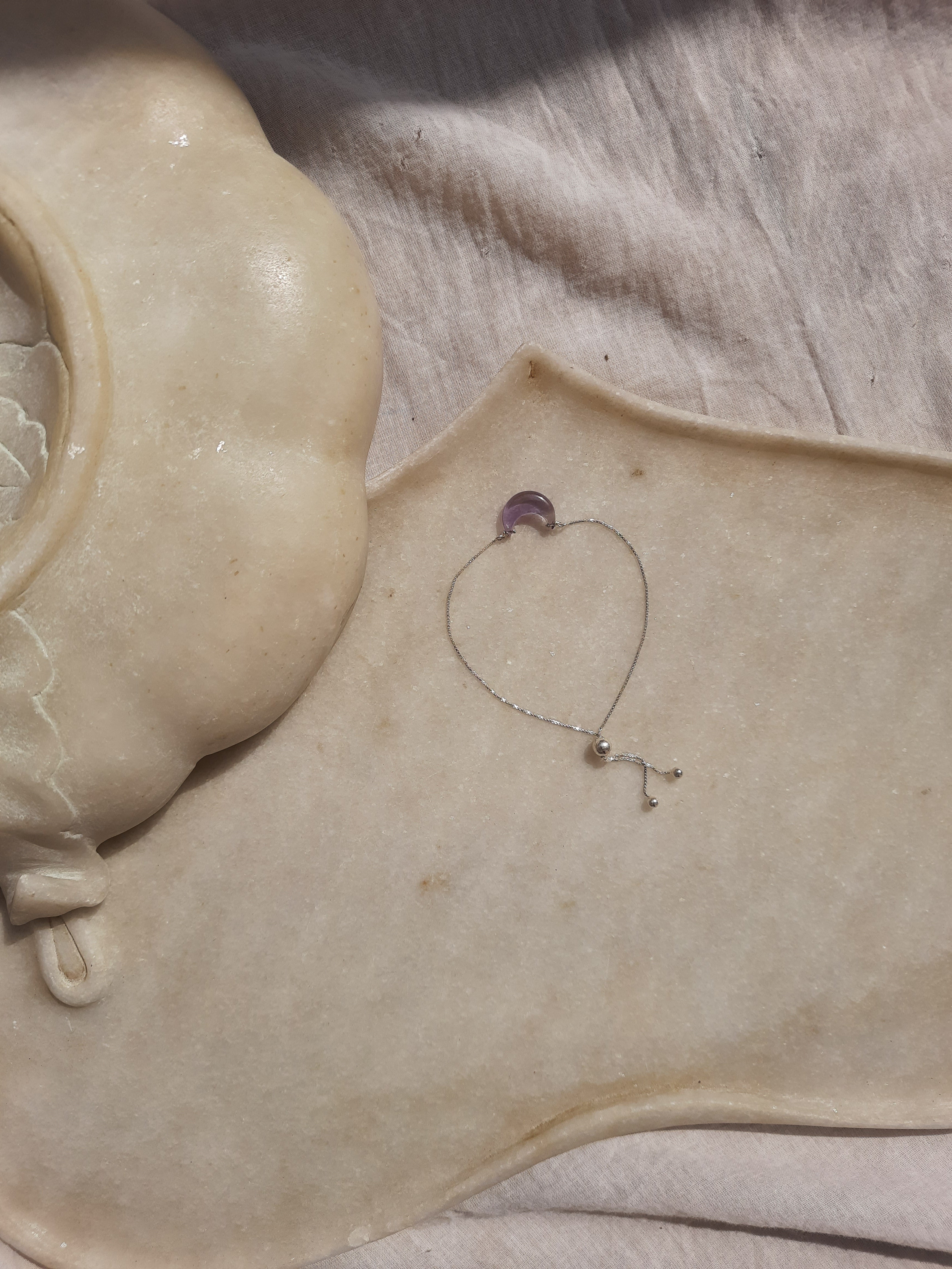 varaya - Amethyst Luna Bracelet