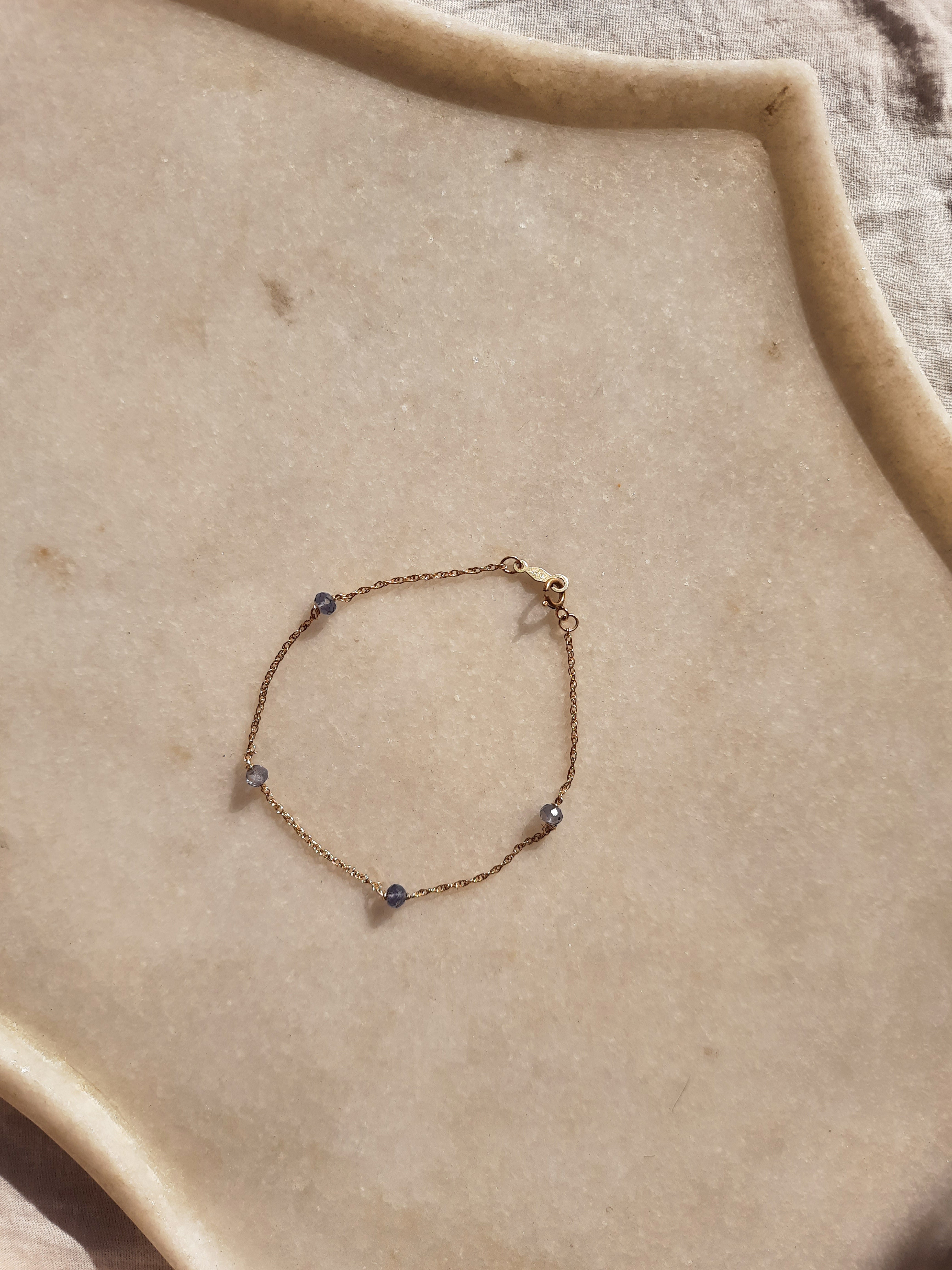 amal - Iolite Baati Bracelet