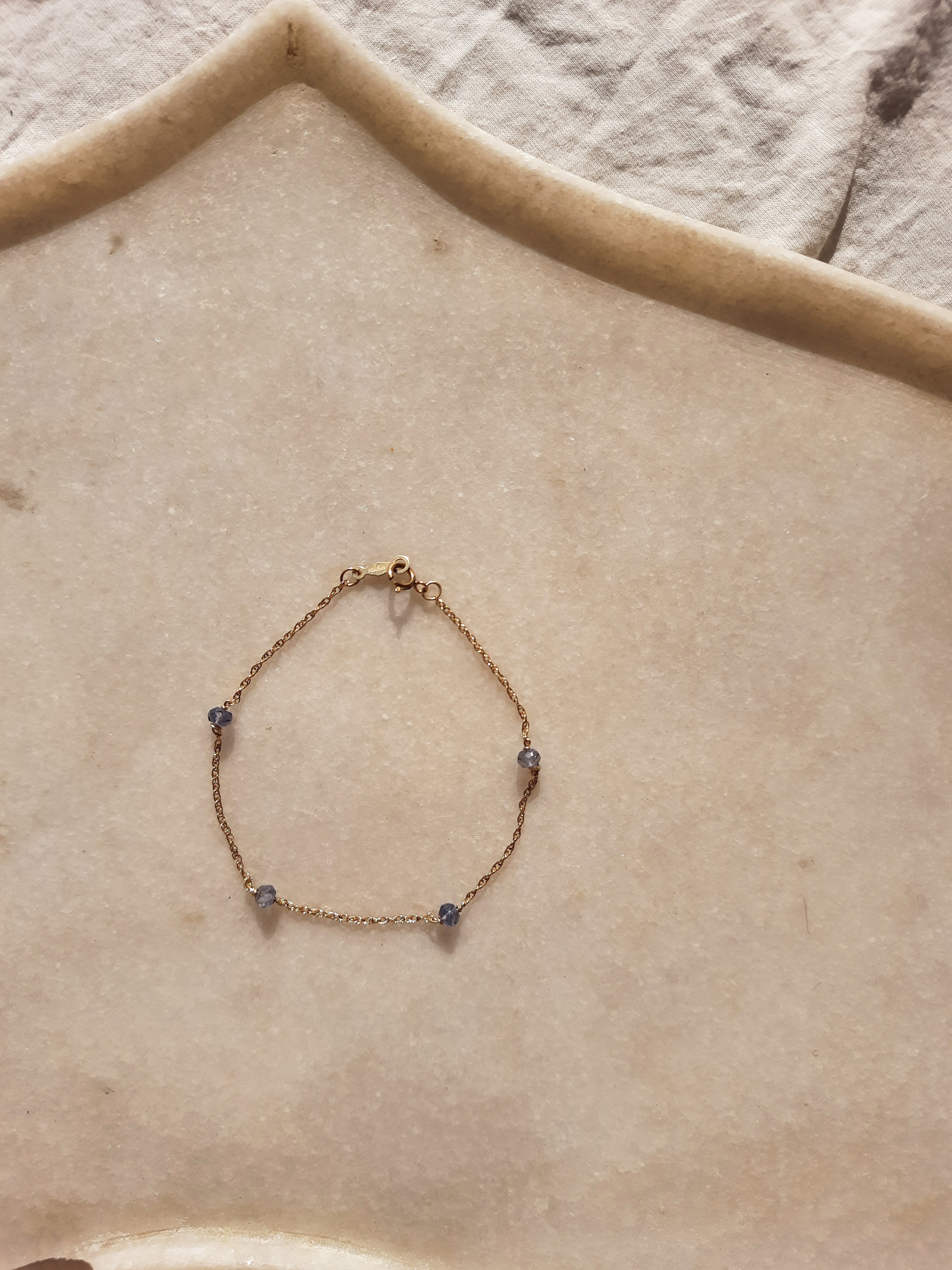 amal - Iolite Baati Bracelet