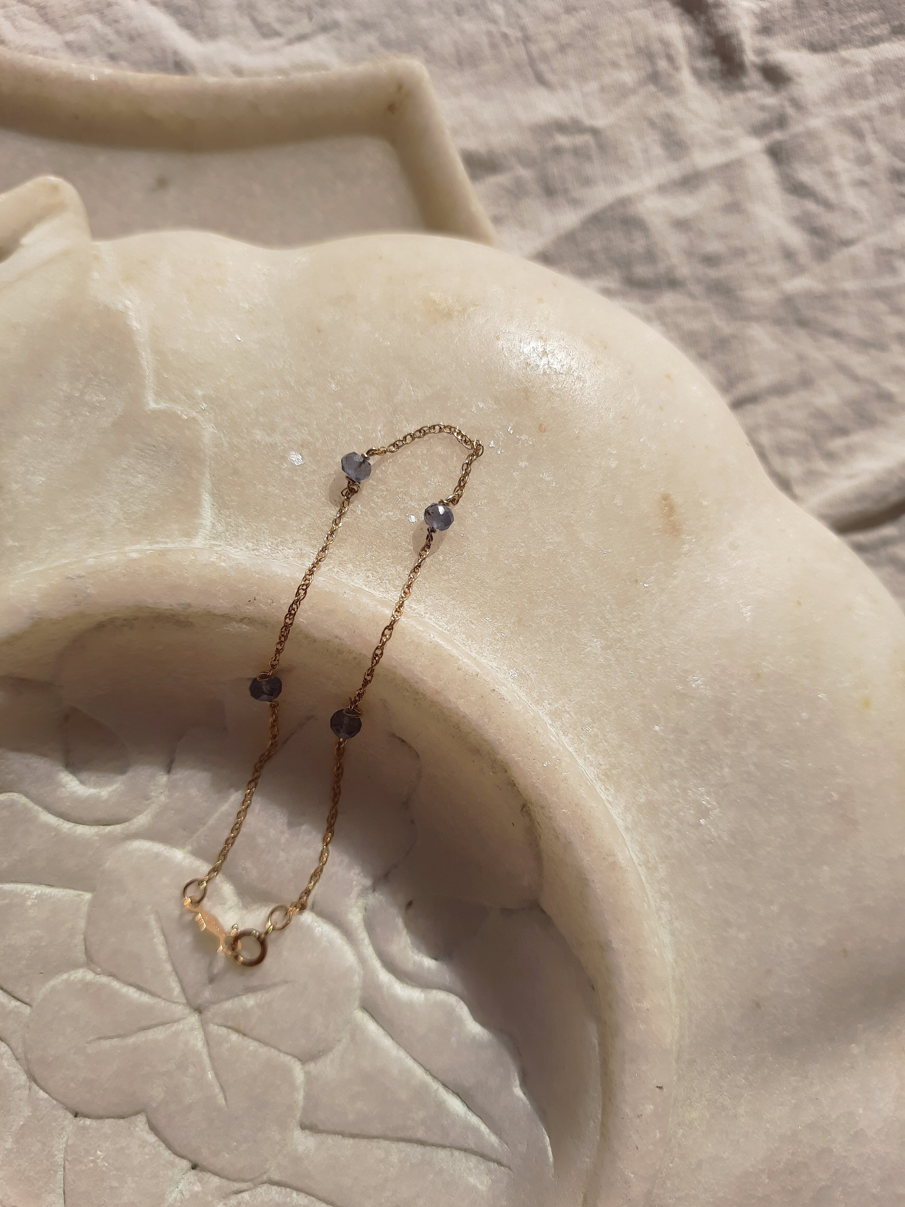 amal - Iolite Baati Bracelet