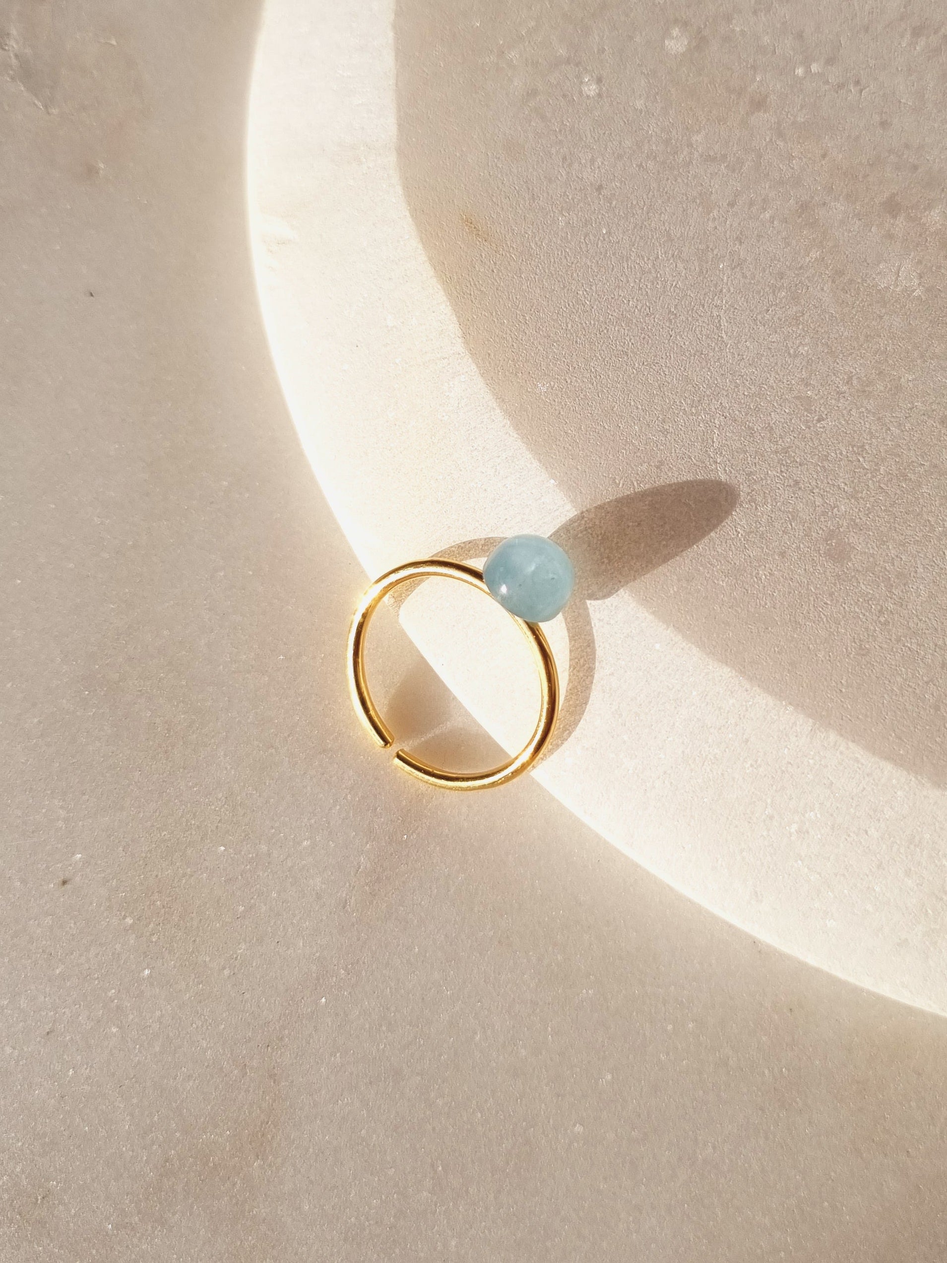 bhumi - Aquamarine Mood Ring