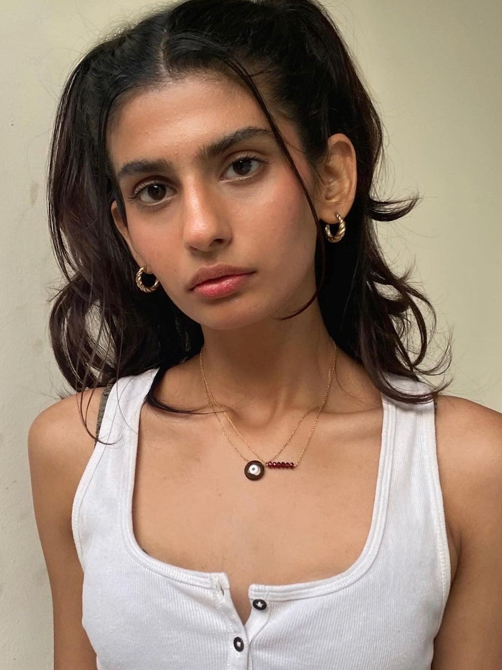 antilae - Garnet Baati Bar Pendant