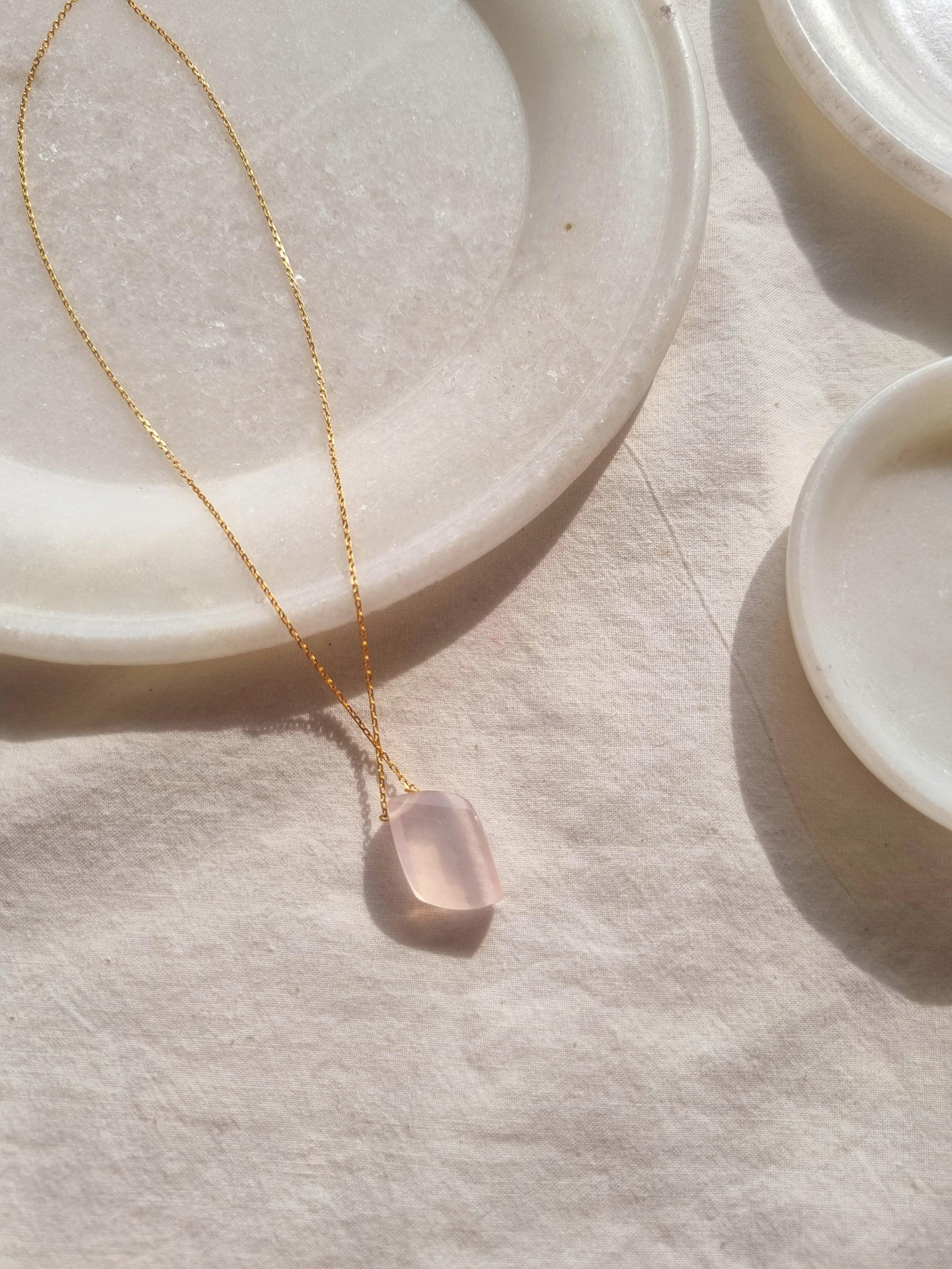 reeti - Rose Quartz Pendant