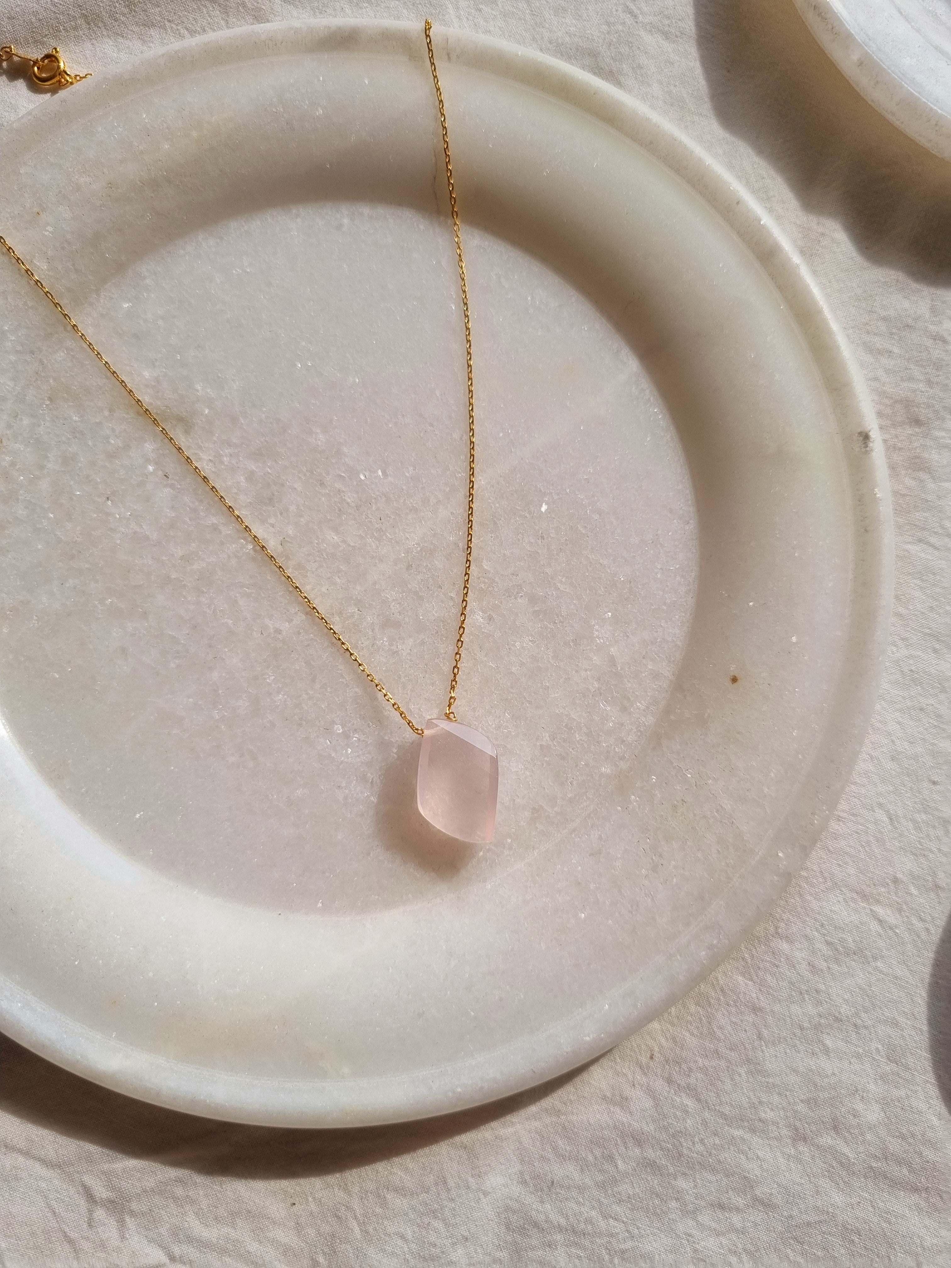 reeti - Rose Quartz Pendant