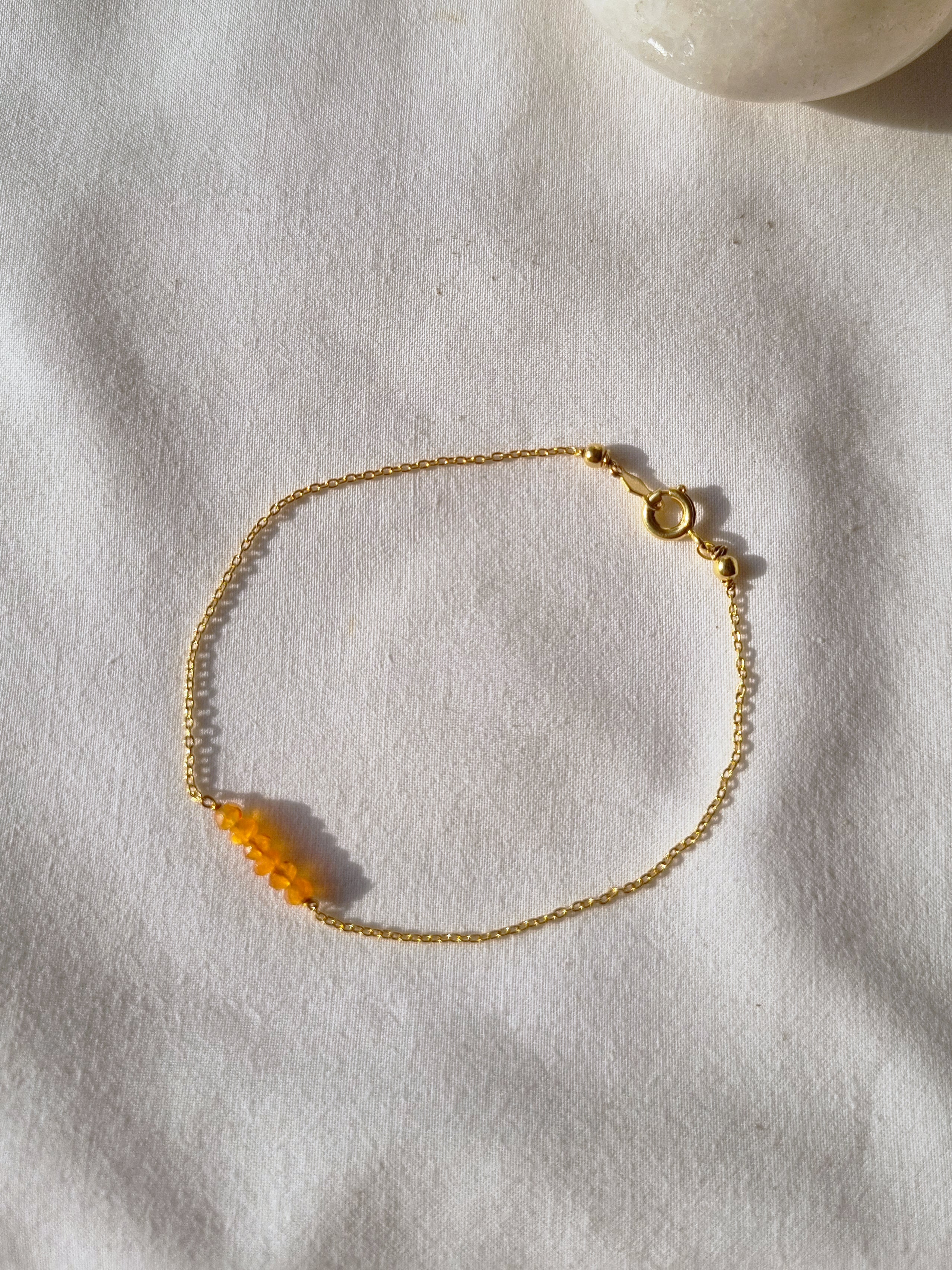 entilae - Carnelian Baati Bar Bracelet