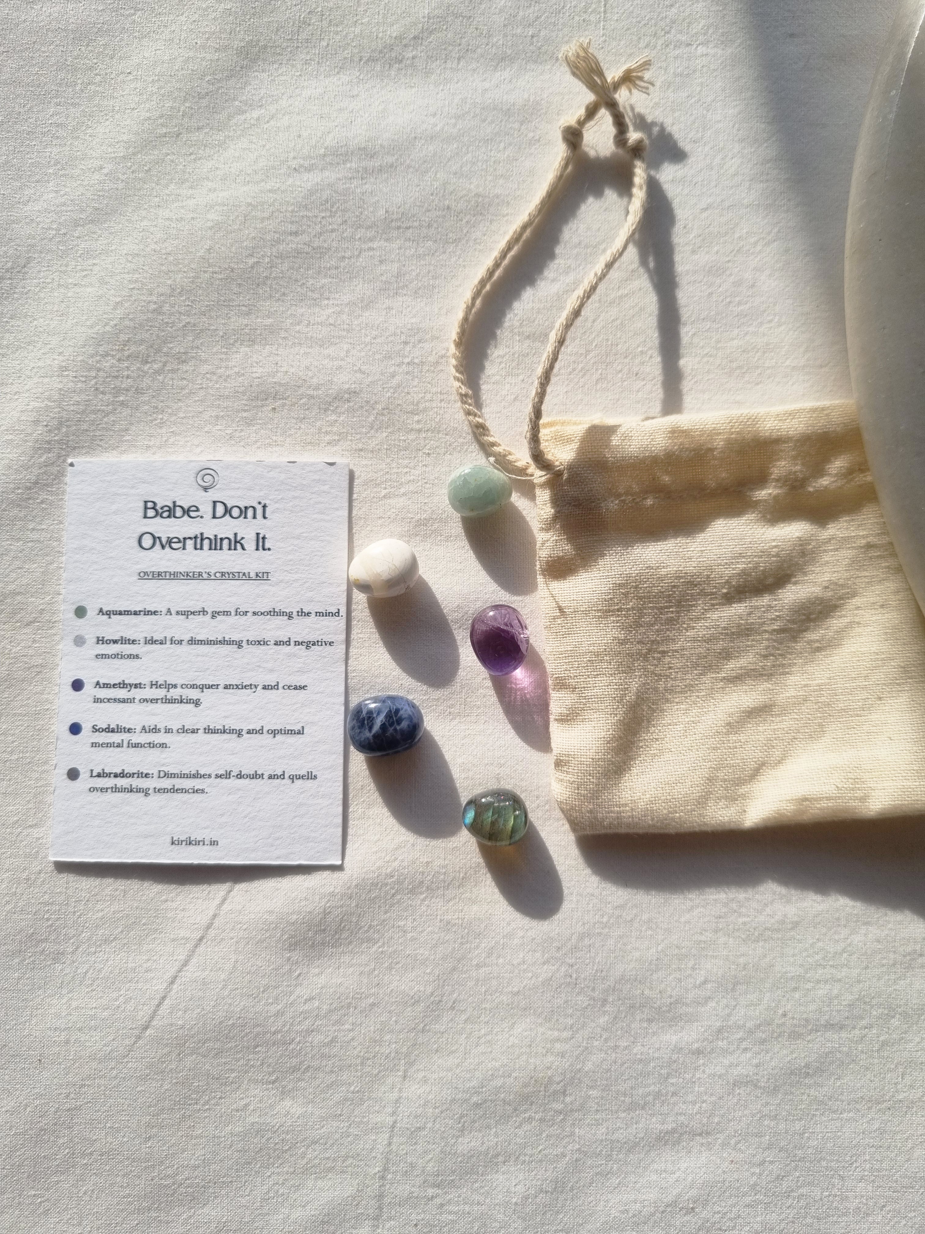 overthinker crystal kit