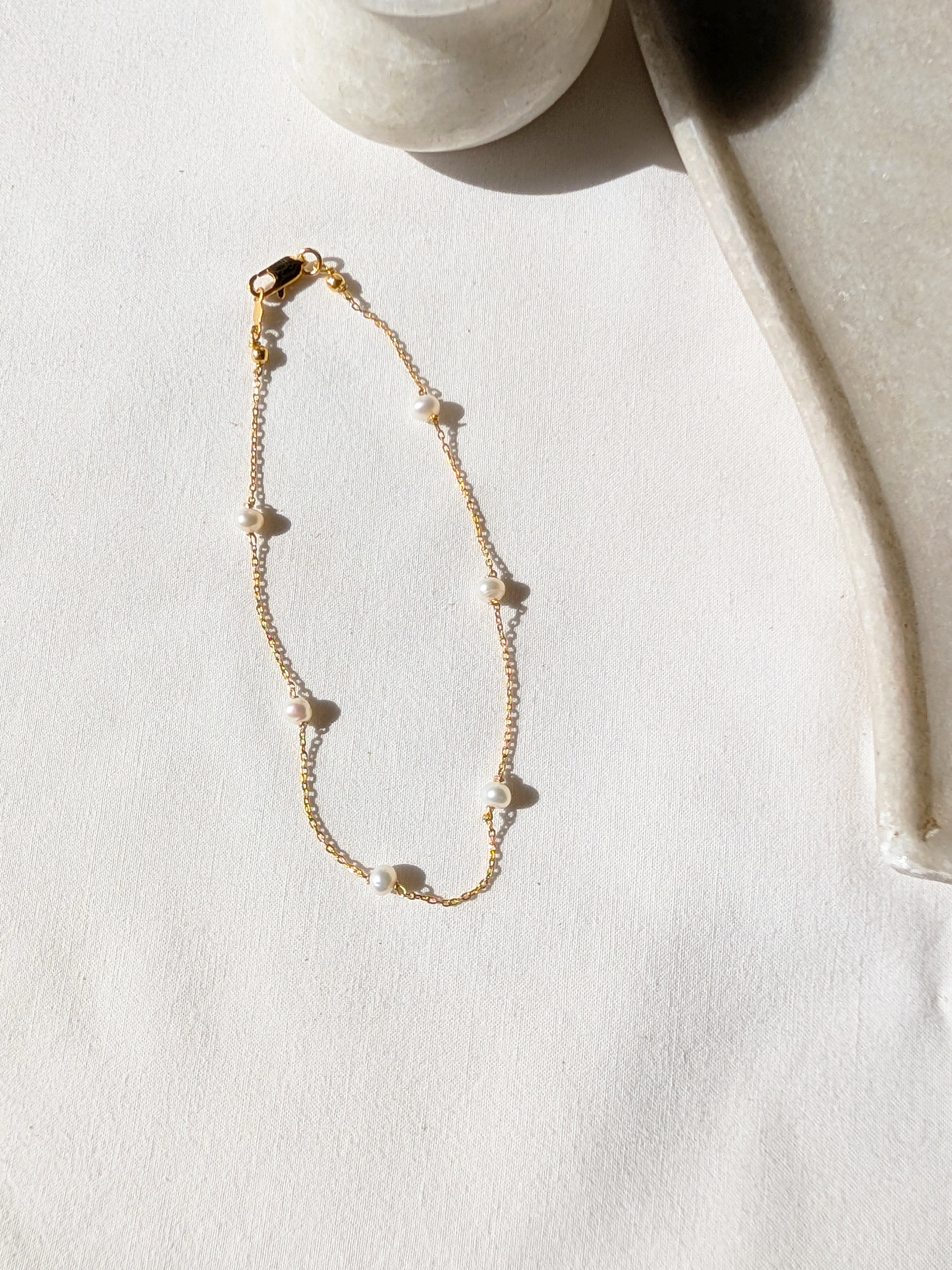 bhava - Pearl Baati Anklet