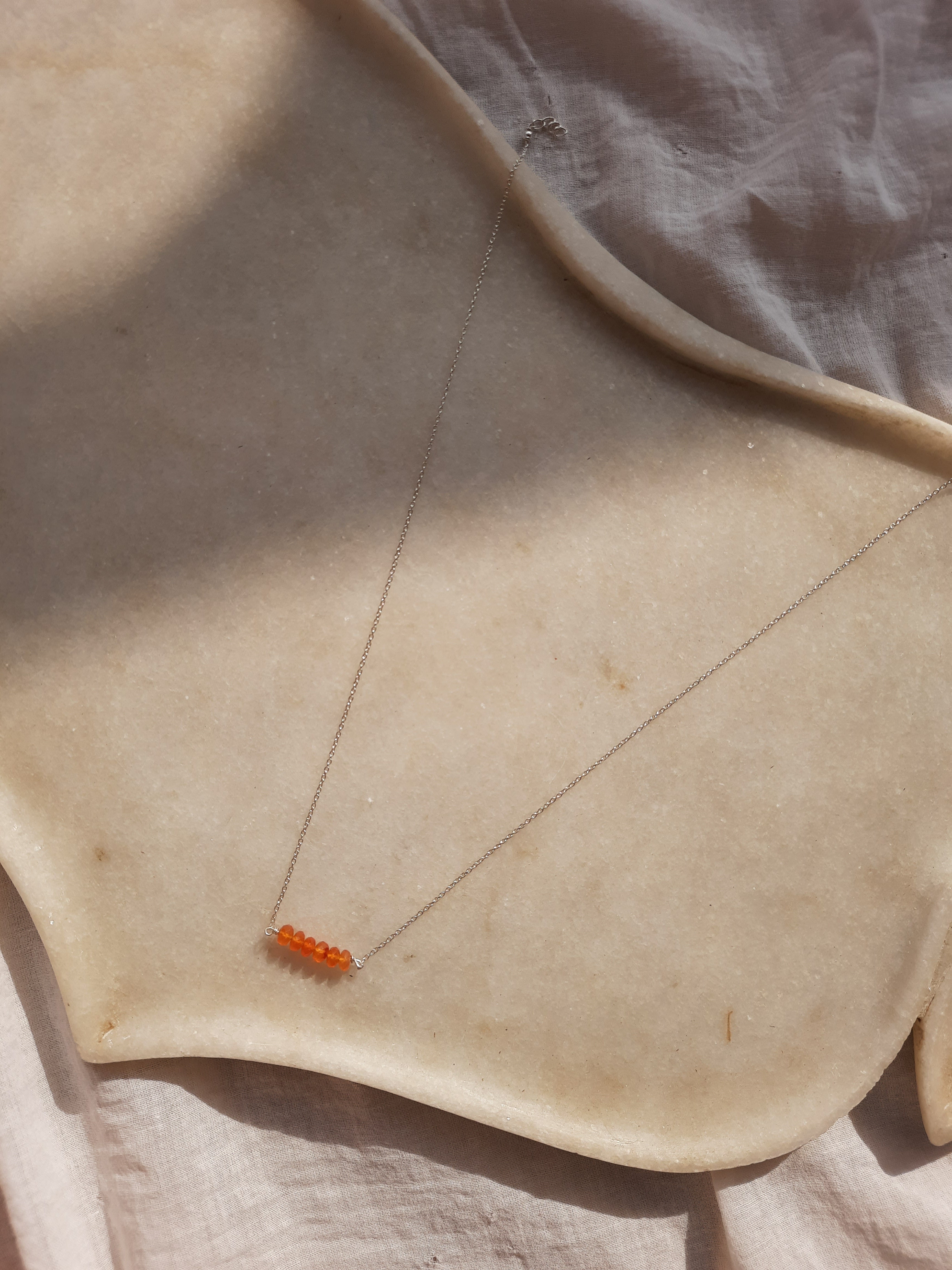 antilae - Carnelian Baati Bar Pendant